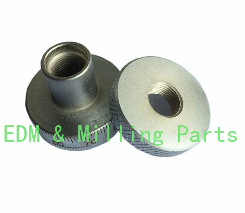 1 conjunto "2 pces" fresadora cnc parte b161 + 162 escala de alimentação dial anel para bridgeport