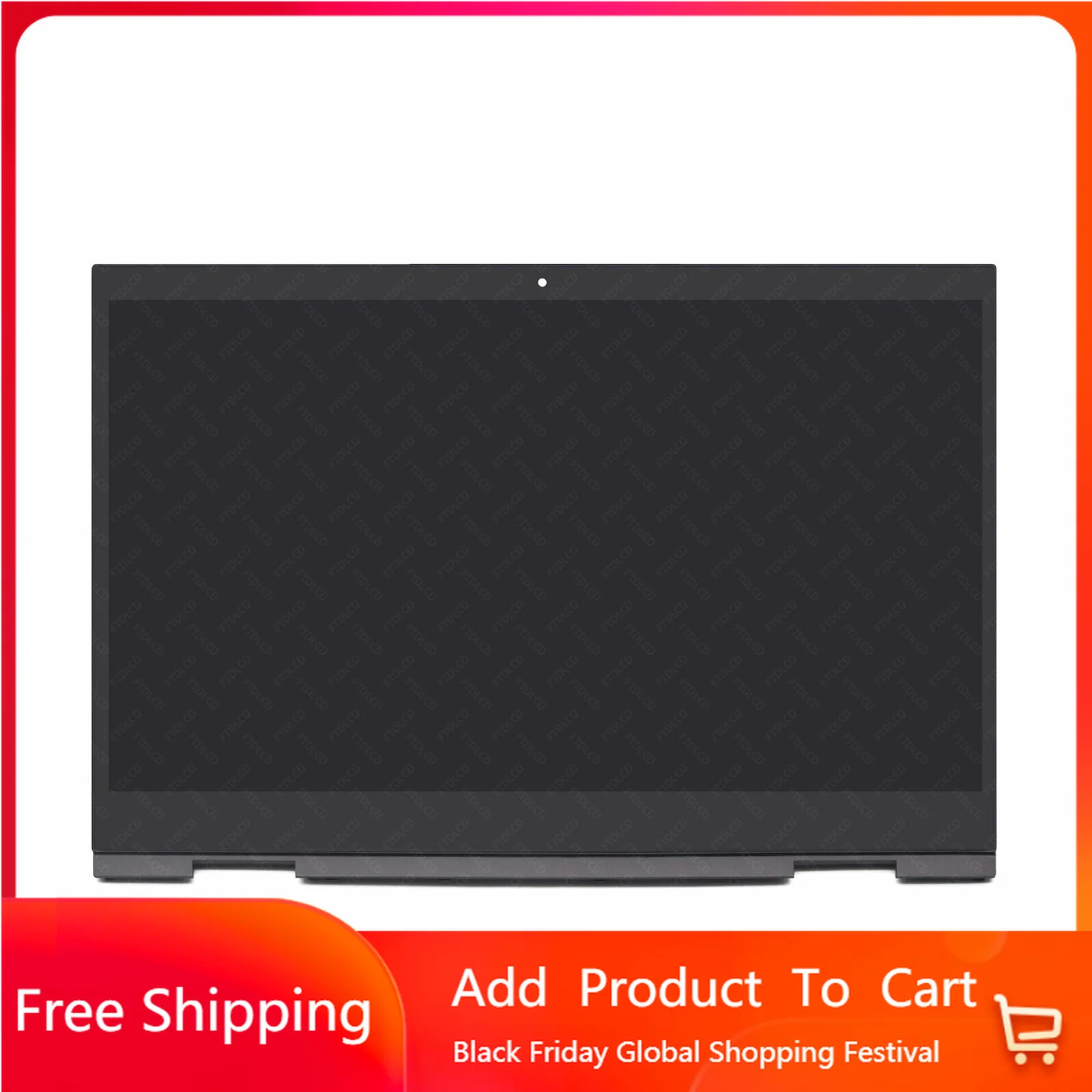 14 inch Laptop Screen For HP Pavilion x360 14M 14M-DW 14m-dw0013dx 14m-dw1013dx LCD Touch Screen Assembly + Bezel