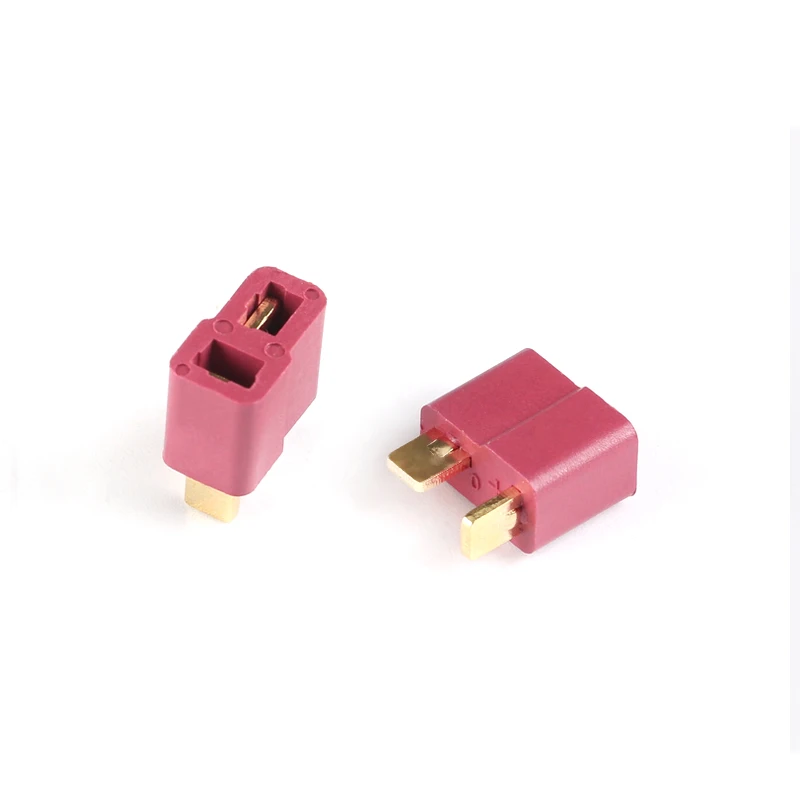 2 Pairs T Plug Deans Connectors Set AM-1015  For RC LiPo Battery Helicopter Male/Female Terminals Connectors Assortment Kit