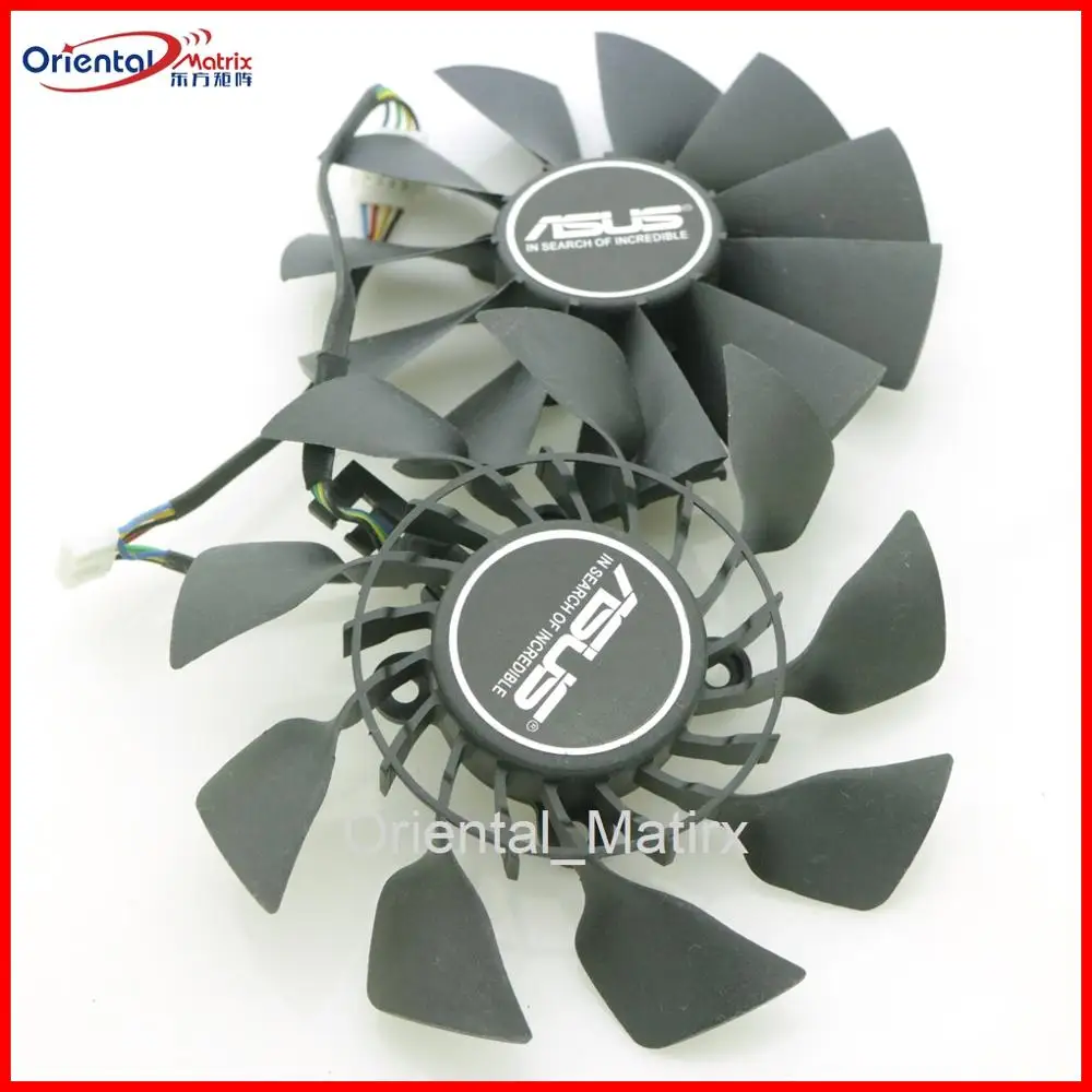 Free Shipping T129215SU 12V 0.5A 95mm VGA Fan For ASUS R9-280X R9-290X GTX780 GTX780TI Graphics Card Cooling Fan