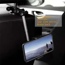 Car Rearview Mirror Phone Holder for iPhone 12 #6