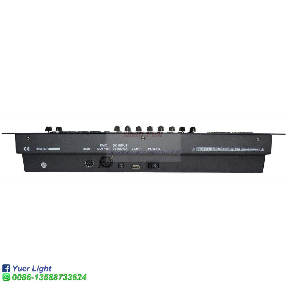 192 قناة عالمية DMX 512 وحدة تحكم إضاءة المسرح وحدة تحكم معدات DJ بواسطة DHL Fedex