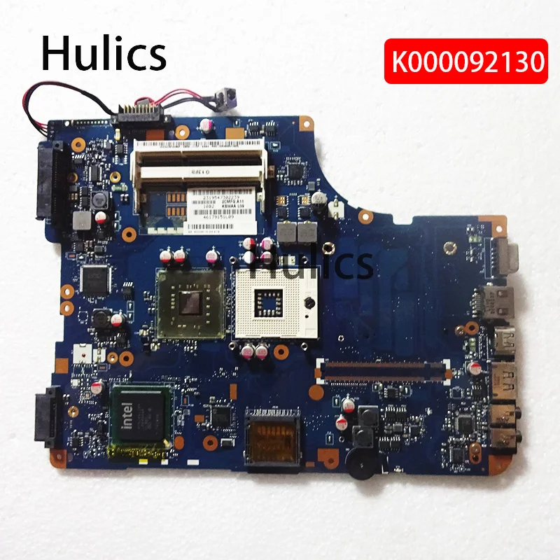 

Hulics Used For Toshiba Satellite L500 L505 Laptop Motherboard K000092130 Mainboard DDR3 LA-4982P Main Board