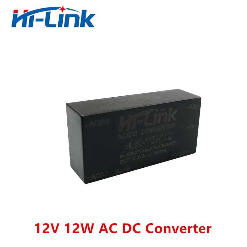 

Free shipping 50pcs/lot 220V 12V 12W AC DC isolated switching step down power supply module AC DC converter HLK-12M12