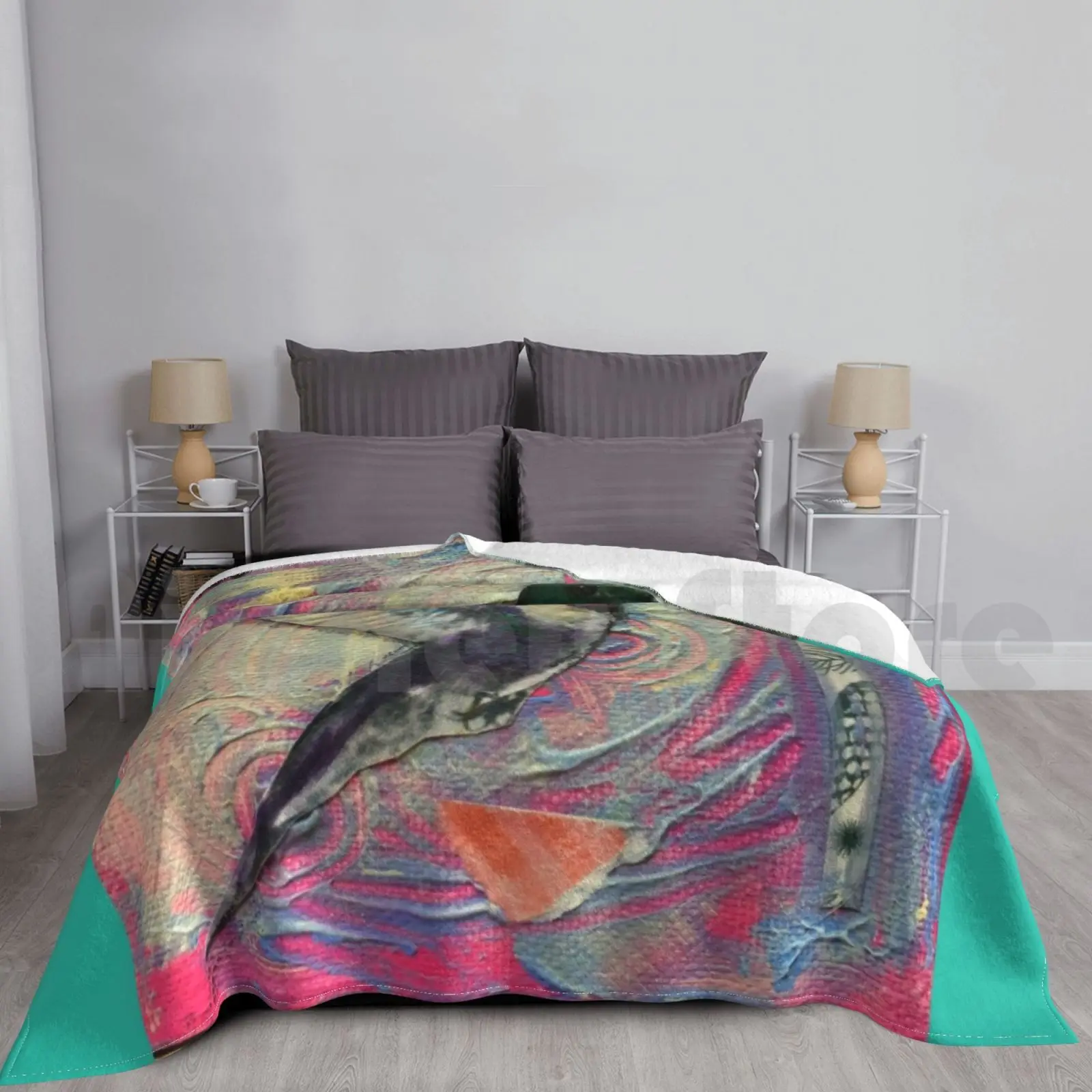 Humingbird Lane Blanket Fashion Custom 2468 Bird Hummingbird Nature