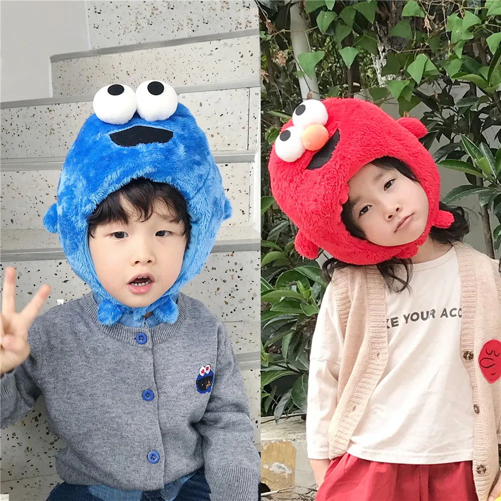 Tonytaobaby New Winter Boys and Girls Children's Clothes Manual Filling Cotton Cartoon Hat  Baby Girl Hat