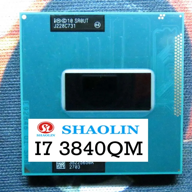 i7-3840QM i7 3840QM SR0UT 2.8 GHz Quad-Core Eight-Thread CPU Processor Original SHAOLIN Official Version original Free Shipping