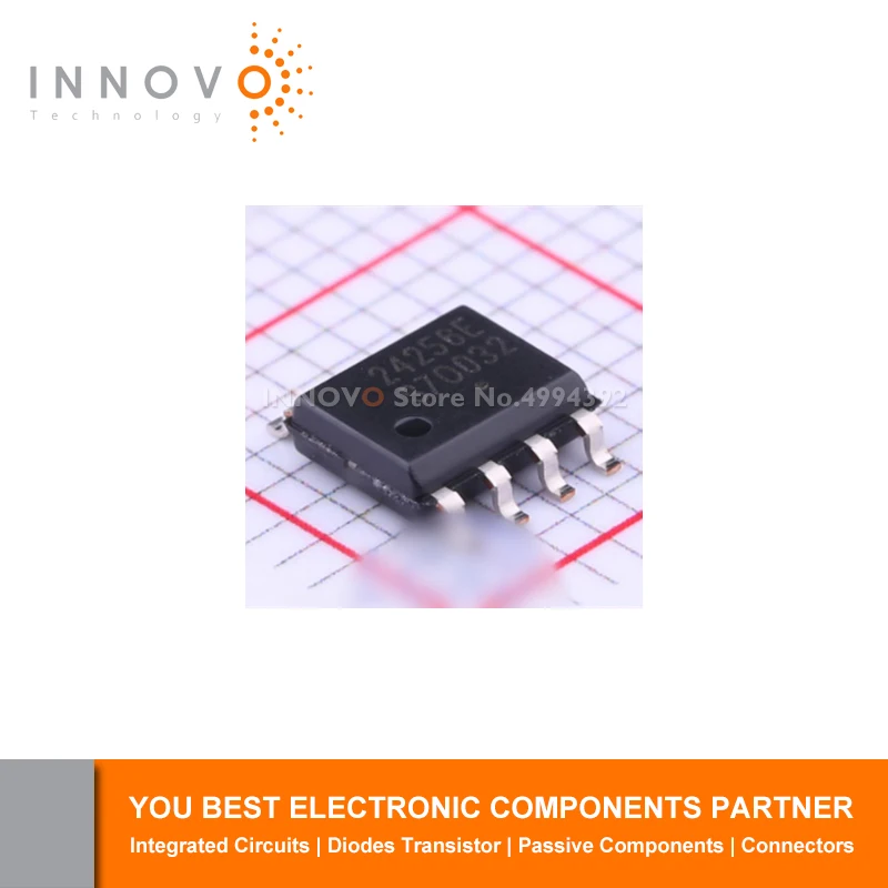 إنوفو 10 قطعة/الوحدة AT24C08C-SSHM-T P25Q16H-SSH-IT CAT24C256WI-GT3 24LC08BT-I/SN M24M01-RMN6TP FM24C02C-SO-T-G SOP-8 جديد الأصلي #3