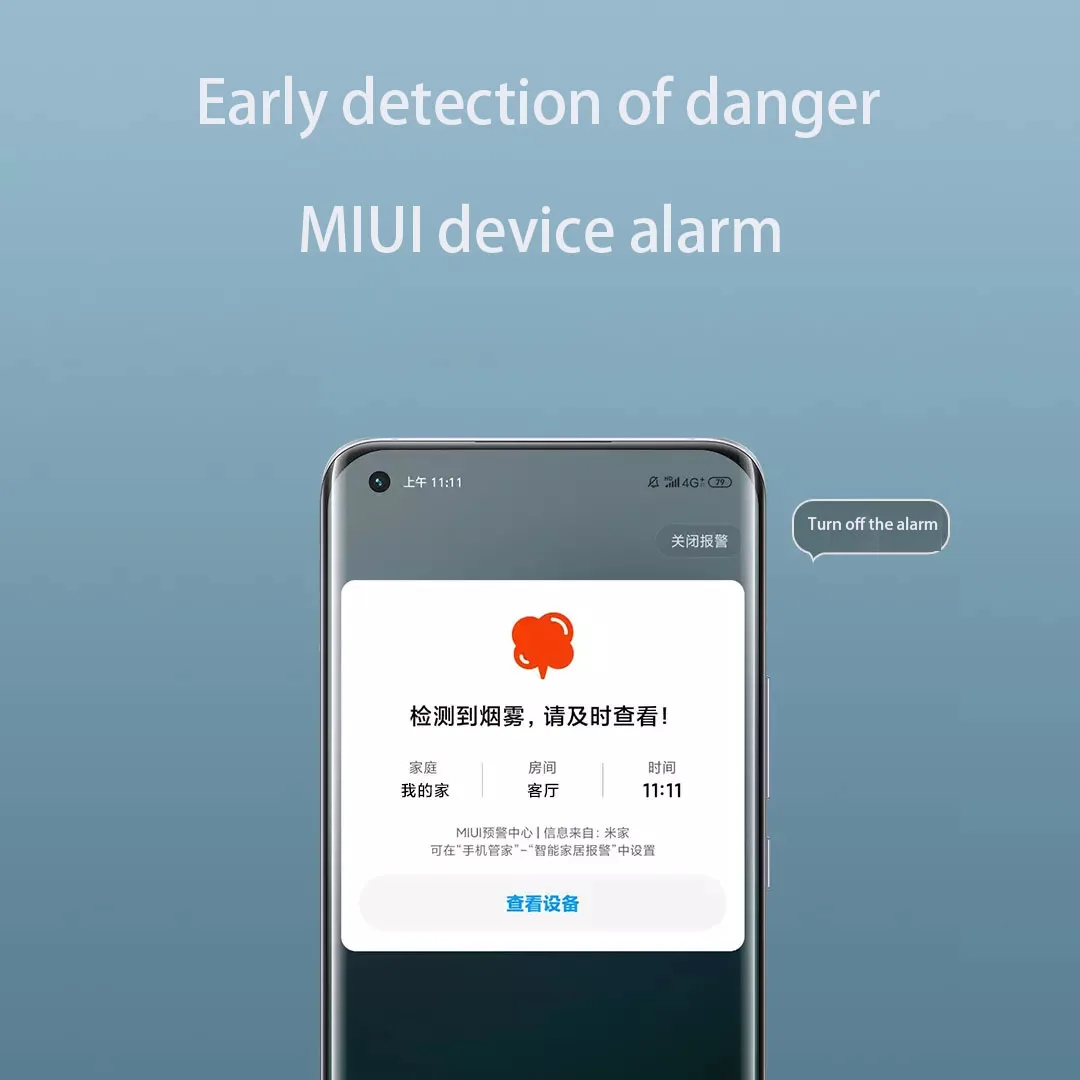 Xiaomi Mi Rook Gevoel Guard Koolmonoxide Fire Alarm Remote Herinnering Smart Connect Zigbee Gateway Detector Mi Thuis Nieuwe