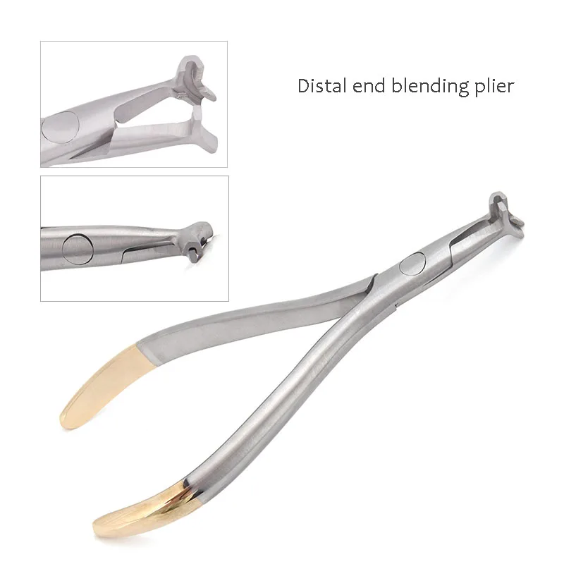 Dental Orthodontic End NiTi Bending Plier, Arch wire Distal End Back bend Forceps Pliers Instrumen Stainless Steel Dentist Tool