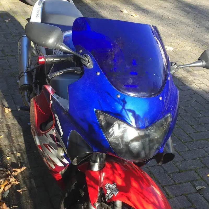 Windscreen For 1999 2000 Honda CBR600F F4 CBR 600 F 4 Wind Deflectors Screen Windshield