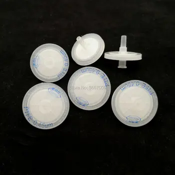 10pcs 0.2/0.45um חד פעמי מסנן אוויר עם קוטר PTFE 25mm קרום אדי מים הפרדת סינון מסנן