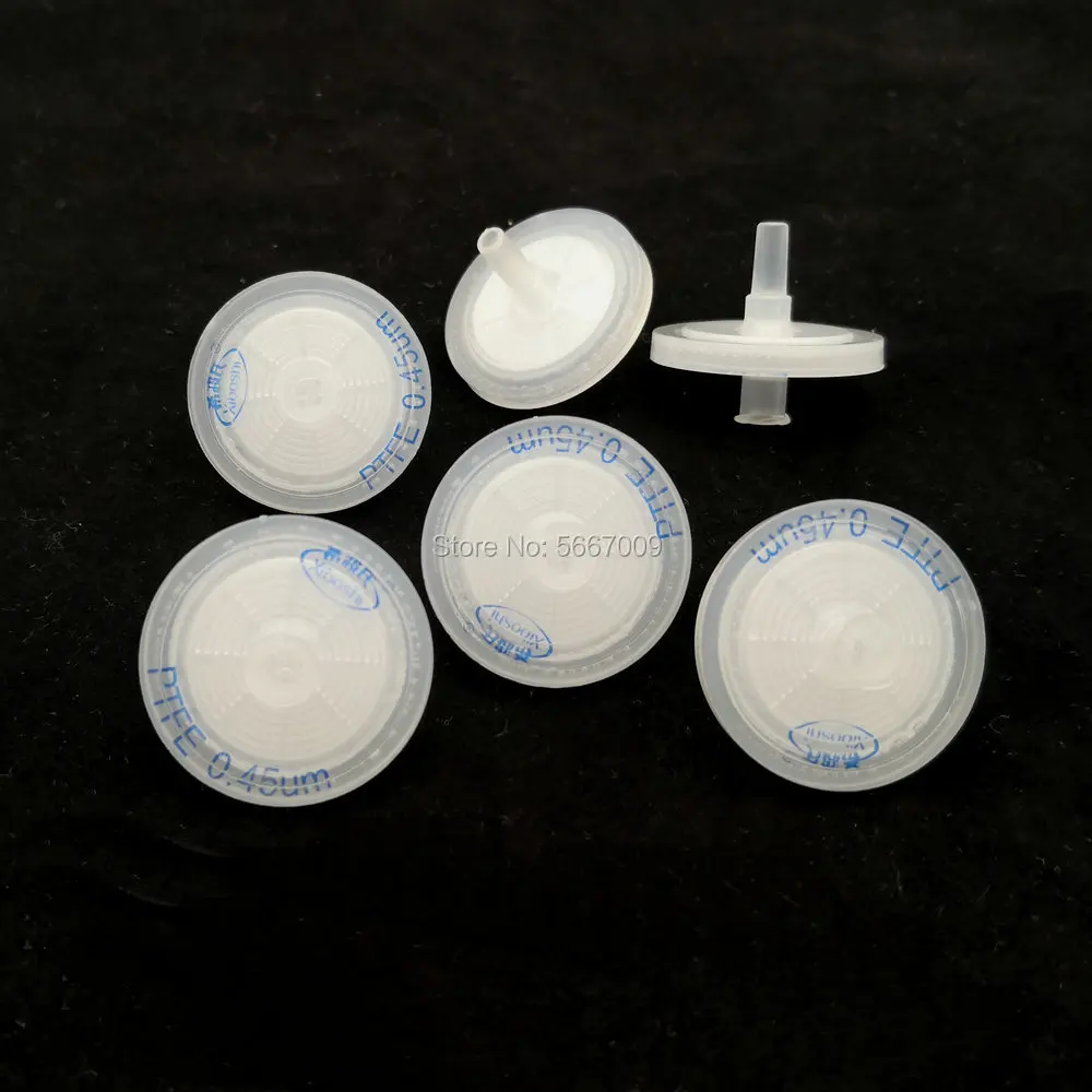 Imagem -01 - Filtro de ar Descartável com Membrana Ptfe Separação de Vapor de Água Filtro de Filtragem 0.2 um 0.45um 25 mm de Diâmetro 10 Pcs filtro de ar descartavel com membrana ptfe separacao de vapor de agua filtro de filtragem 02 um 045um 25 mm de diametro 10 pcs 01