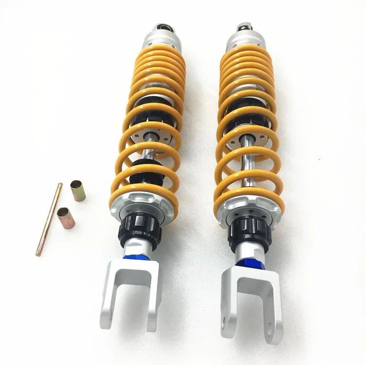 21mm fork 375MM 380MM  Spring 7mm motorcycle shock absorber for Honda Yamaha Suzuki Kawasaki  dirt bikes gokart ATV