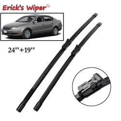 Erick's Wiper LHD Front Wiper Blades For VW Passat B6 2005 - 2011 Windshield Windscreen Clean Window Car Rain Brushes 24''+19''