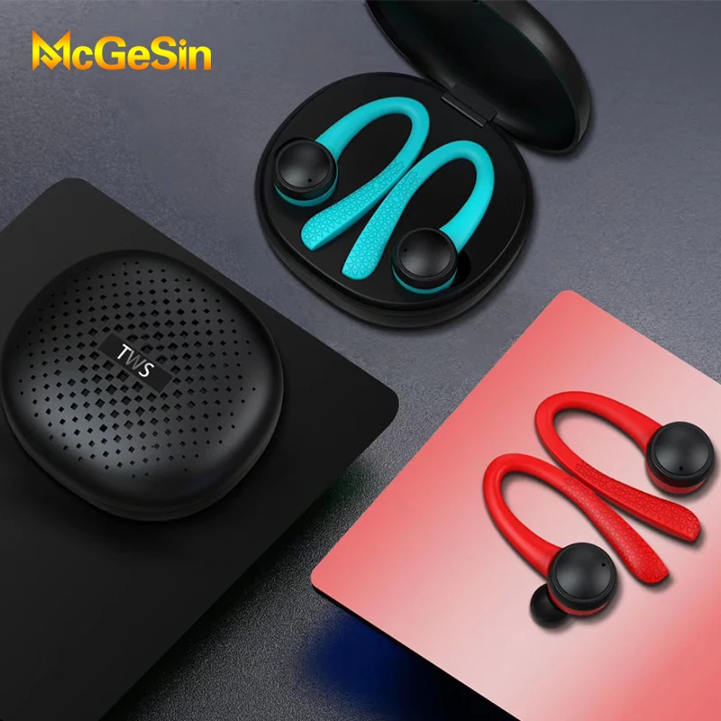 New Wireless Earphone Bluetooth Sport Headphone Noise Cancelling With Mic Music Earbuds Running Headset For Xiaomi huawei iPhone