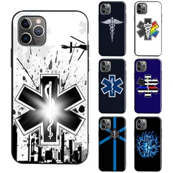 Star Of Life TPU Case For iPhone 12 13 Pro Max mini X XR XS Max 6S 7 8 Plus SE 2020 11 14 Pro Max Cover