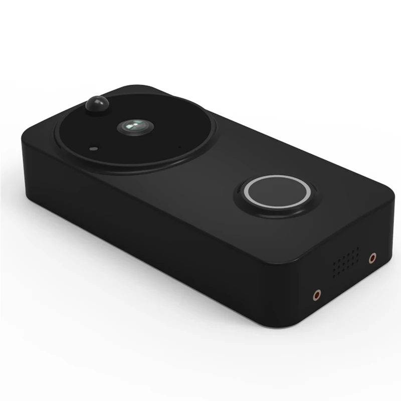 Wifi IP Video Doorbell With Battery Or 8-24 AC Power Supply Wide Angle Lens Ring Doorbell Intercom Free Shipping