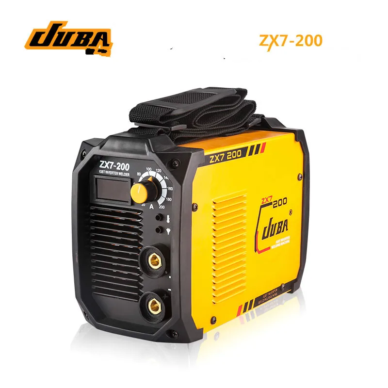 ZX7-200 Newest JUBA welder IGBT Portable Welding Inverter MMA ARC welding machine with electrode holder and earth clamp with LE