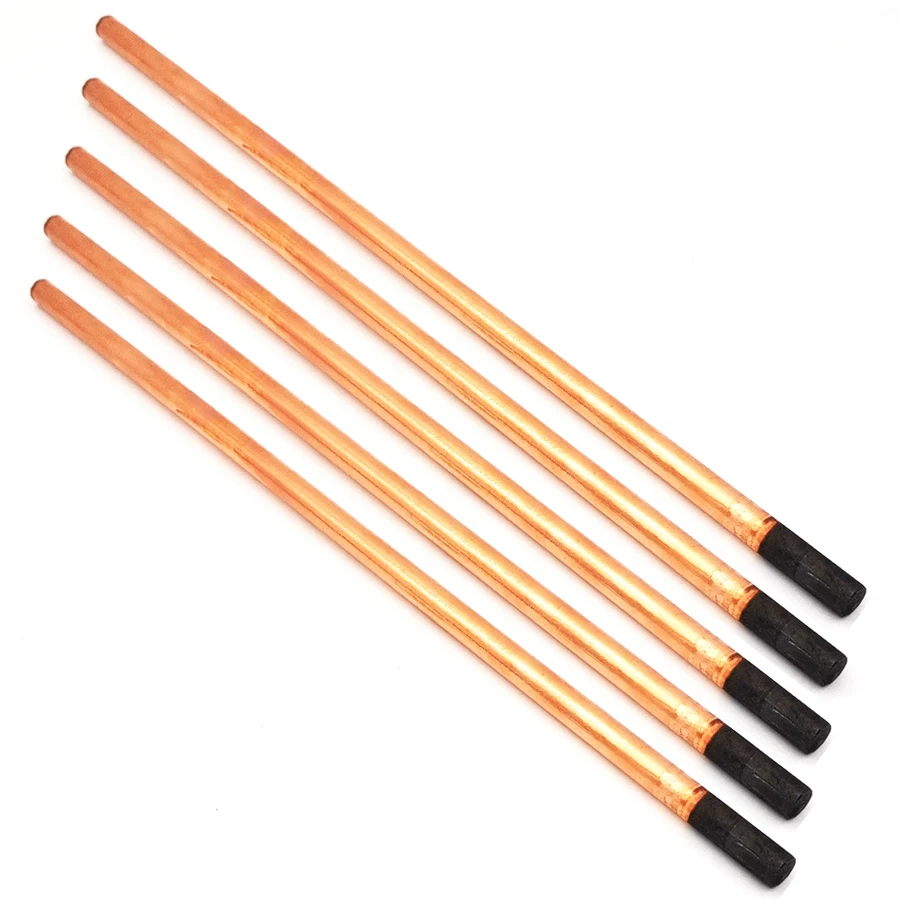 

5pcs/lot Welding Heating Rods Dia 10mm Spotter Spot Stud Welder Metal Graphite Heat Shrink Weld Rod Electrode Carbon