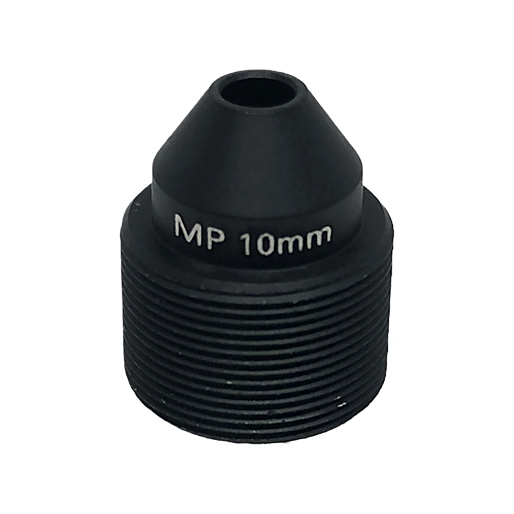 HD 2.0Megapixel 10mm Lens M12 Pinhole Lens Built with IR Filter for CCTV Cameras, Mount M12*P0.5, F1.6