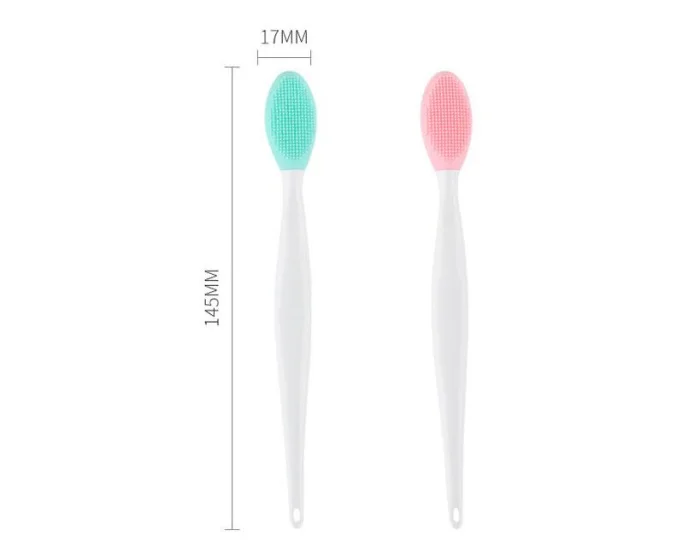 1pc silicone nose clean brush blackhead remover facial cleansing brush face massage tools