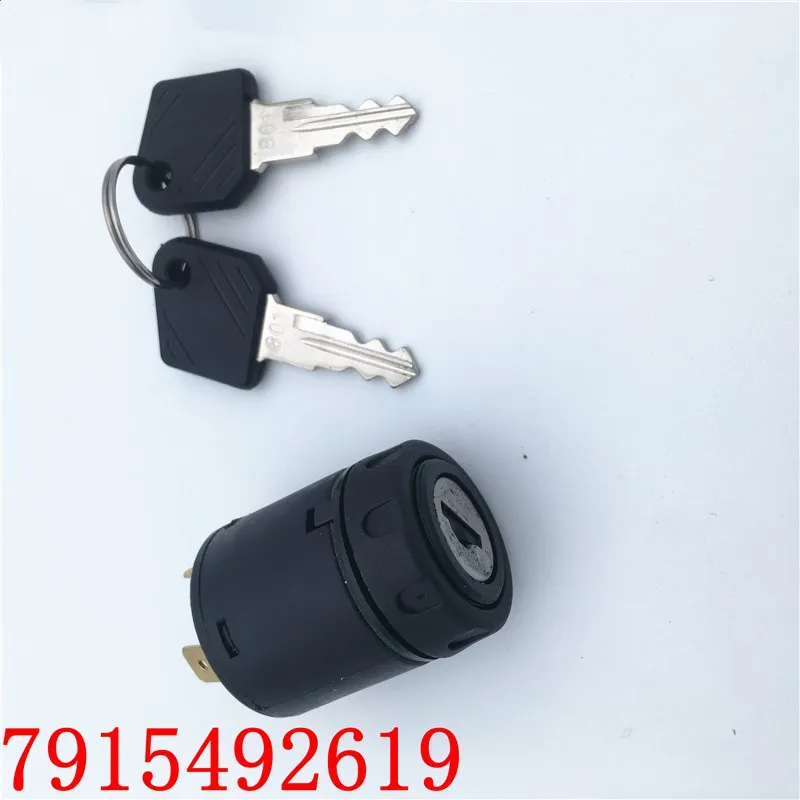 For Linde forklift Ignition switch 801 key 7915492619 electric truck 335 336 warehouse truck 1123 126 127  service spare parts