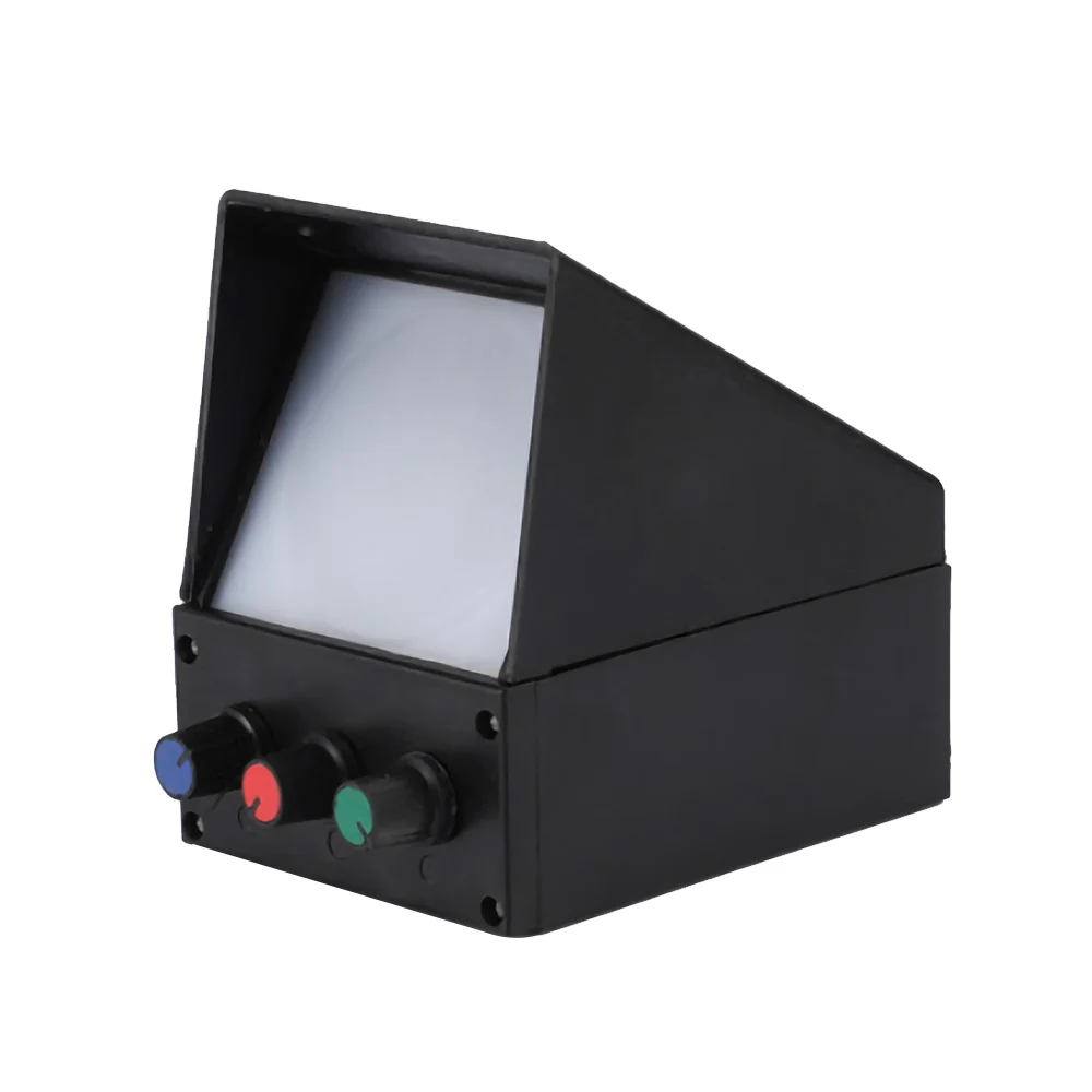 مركب بصري ثلاثي الألوان RGB بصريات سطوع قابلة للتعديل عرض تعليمي تجربة الفيزياء أداة تعليمية
