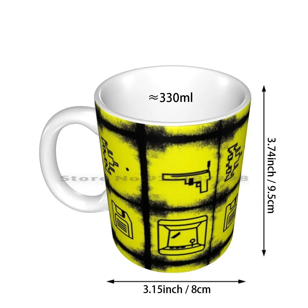 Classic Games Controller Gaming Desing Dvd Games Ceramic Mugs Coffee Cups Milk Tea Mug Tisnoow Gaming Controller Half Life