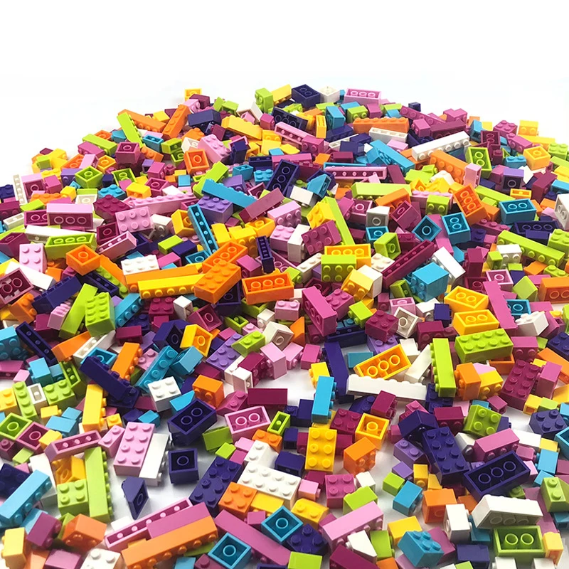 Hot 1000 Pieces Building Blocks City DIY Creative Bricks Bulk Model Figures Educational Kids Toys Compatible All Brands