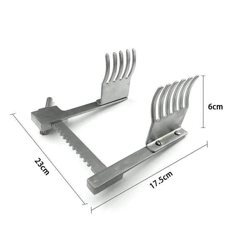 Orthopedics Bone Retractors RIB 6 Prongs Pet Surgical Instrument