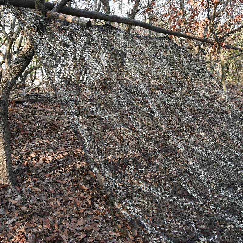 

Camouflage Net Hunting Blinds Great For Sunshade Camping Shooting Camo Netting Outdoor Shelter Car Awning Camping Tarp Picnic