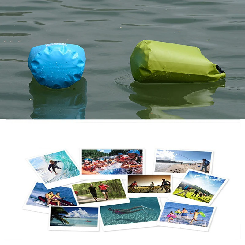 8L Waterproof Dry Bag Pack Sack Swimming Rafting Kayaking River Trekking Floating Sailing Canoing Boating Water Resistance