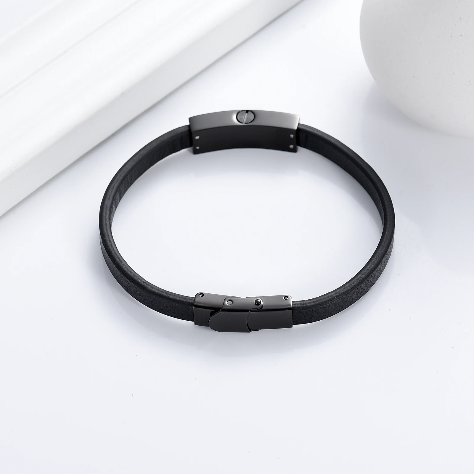 Cremation Jewelry Urn Leather Bracelet for Ashes for Women Men Memorial Keepsake Bracelet for Ashes