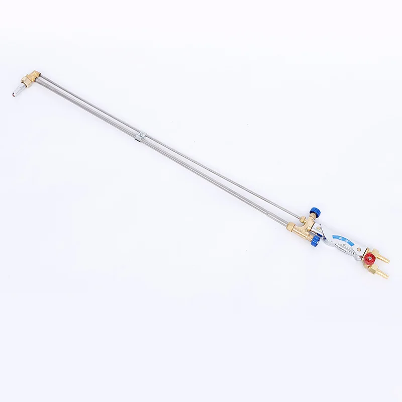 Tocha de corte por sucção, tocha de injeção extensível de aço inoxidável, tocha de corte longo, arma de corte, propano, mapp