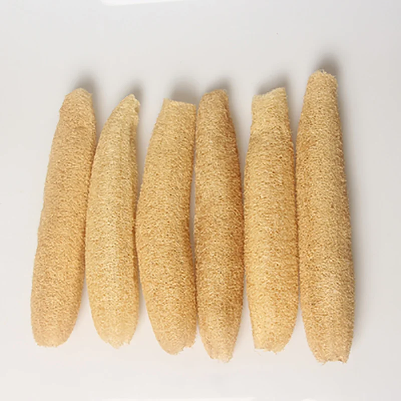 30-35CM Loofah Soft Exfoliating Scrubber Natural Shower Sponge For Kitchen Bathroom Sponge Cellulose Luffa Cleaning Brushes Towe