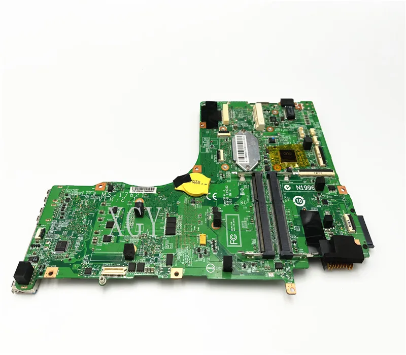 Laptop Motherboard For MSI GT70 MS-1762 MS-17621  VER 2.1 1.0 DDR3 Non-integrated 100% Tested Ok