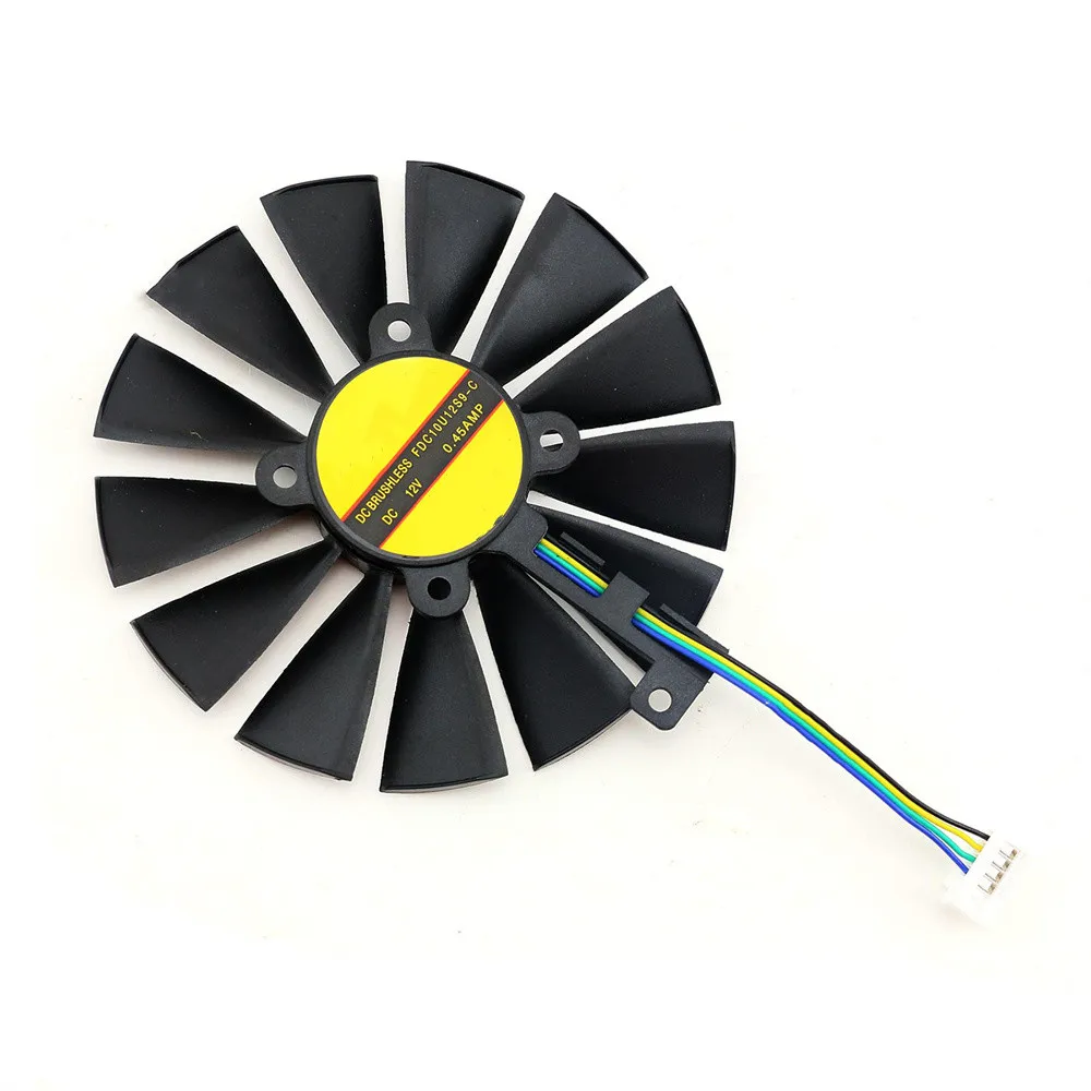 Cooling Fans Heat Sink for ASUS RTX2060 GTX1660 1660S PHOENIX MINI ITX Graphics Card Accessories