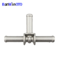 N90693001 Aluminium Coolant T Fitting Hose Connector Coupler Water Pipe for VW Jetta Skoda for Audi A3 N906-930-01 ST006