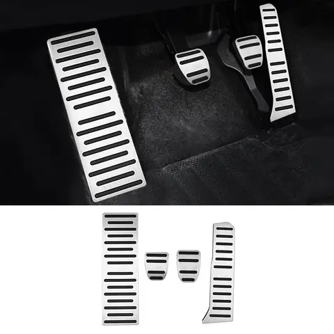 자동차 발 연료 브레이크 페달 커버 아우디 TT 8J A3 8P Q3 For Skoda Octavia 2 A5 Yeti Superb 2 For Seat Leon 1P 1M 액세서리 Best5