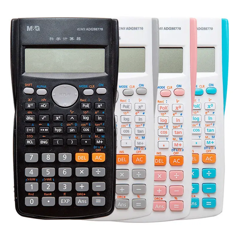 New Digital Scientific Calculator Functional Multi-double Line Display Calculator Computing Tools For School Office Use Students