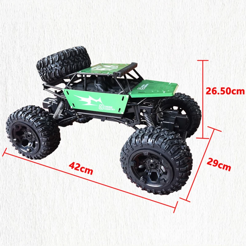 1:8 duża skala 4WD wodoodporna amfibia Off Road RC pojazd cztery tryb sterowania wspinaczka 30 minut Endurance100M odległość zdalnie sterowany