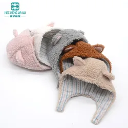 Clothes for doll fits 28-30cm Blyth Azone OB22 OB24 doll accessories Fashion Cartoon Plush Hat Multicolor