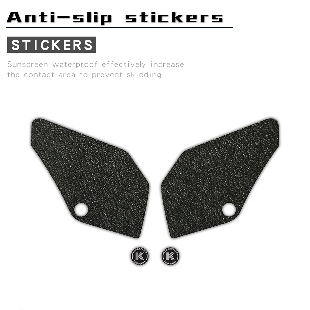 

Motorcycle frosted fuel tank traction pad side non-slip stickers for HONDA 12-17 GOLD WING KAWASAKI 17-18 VERSYS-X 300 ABS
