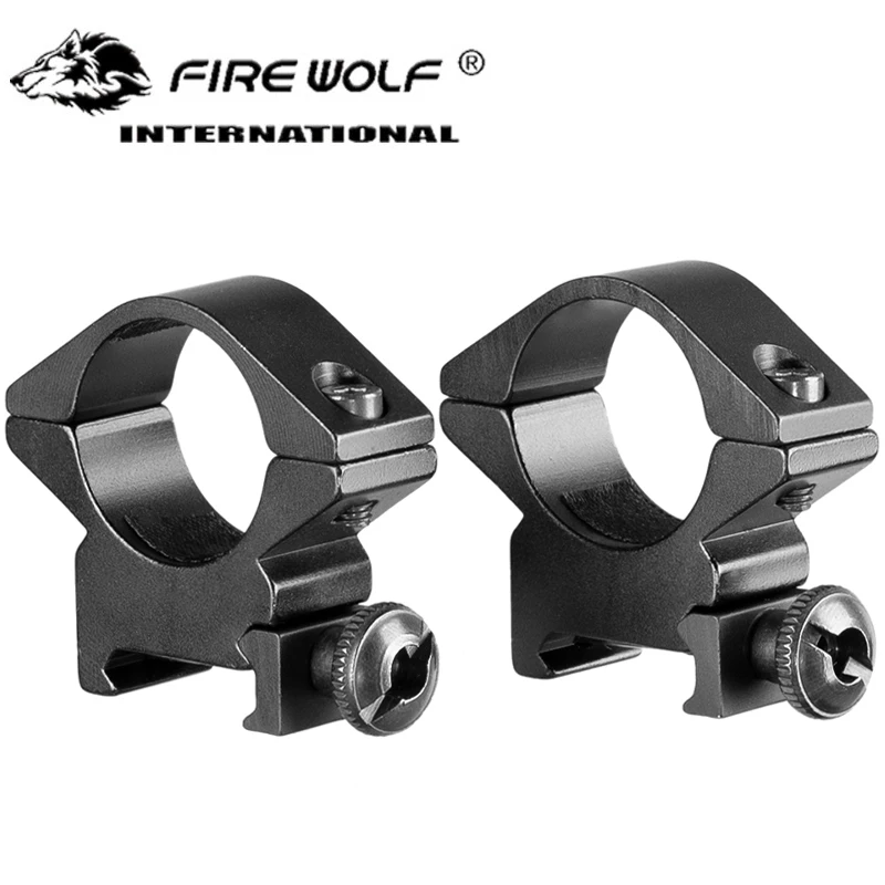 25,4 Low QD Tactical Flashlight Scope Mount Outdoor Hunting 20mm Ris Ring Airsoftsports Quick Release Picatinny