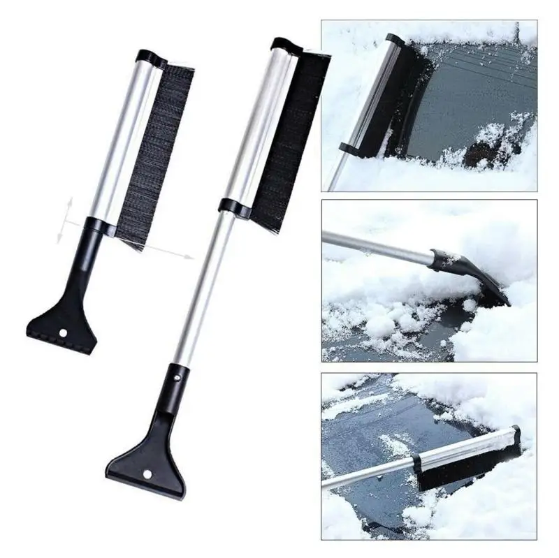 1PC 42.5CM Car Snow Clear Shovel Window Windscreen Car Ice Scraper Snow Remover Shovel Spade Scraping Brush Tool