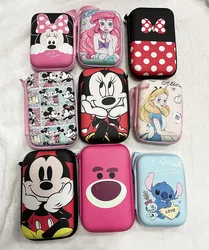 Cute Coin Purse Rectangular Big Bag Fresh Cartoon Headphones Storage Bag Charger Data Cable Large Storage Box