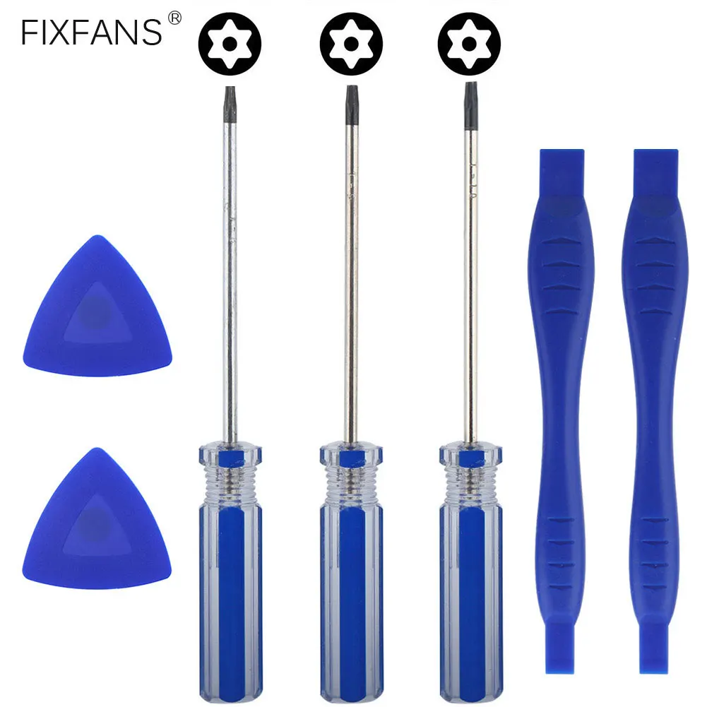 T8 T9 T10 Torx Screwdriver Set TR9 Torx Security Screwdriver for PS4 Repair Opening Tool Kit for Xbox One 360 Controller PS3 PS4