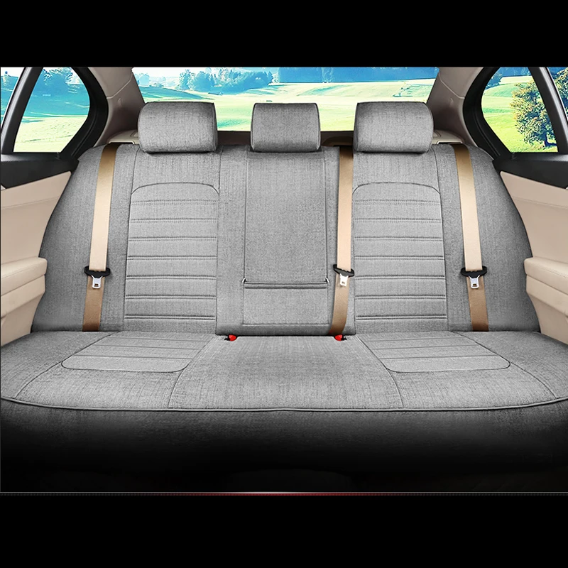 Custom Fit Flax Seat Cushion for Volvo XC60 2010 2014 2015 Automobiles Seat Covers Accessories Supports Car Upholstery 12PCS/Set