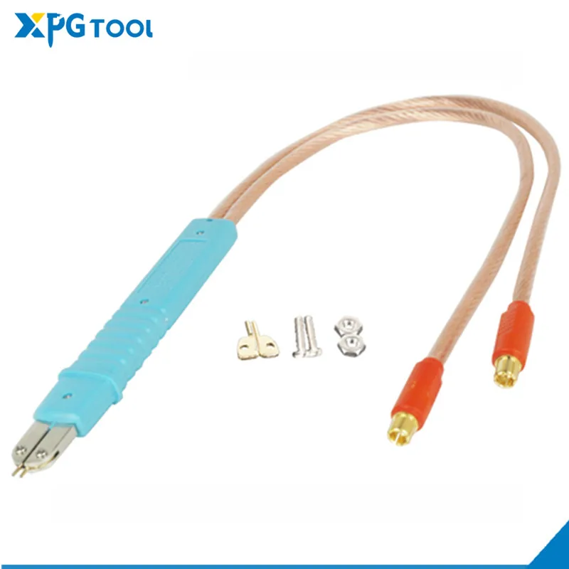 Sunkko, caneta de solda quadrada de 16 baterias, pulso de soldagem de ponto 0-500a, acessórios de máquina de solda de ponto 0.2mm, folha de níquel